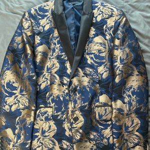 INC Floral Blazer